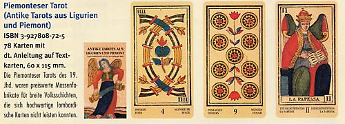 Tarotkarten, Piemonteser Tarot