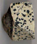 Anschliff, Dalmatinerjaspis 5 x 3 x 4 cm
