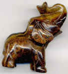 Tiergravur, Tigerauge 5 x 4,5 cm