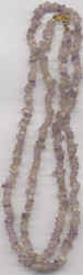 Splitterkette, Amethyst 80 cm