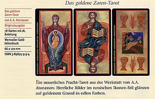 Goldenes Zaren-Tarot, Tarotkarten