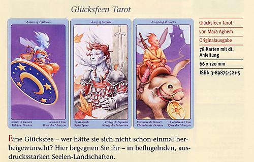 Glücksfeen Tarot, Tarotkarten