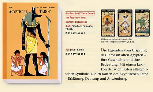 Das Ägyptische Tarot, m. Tarotkarten